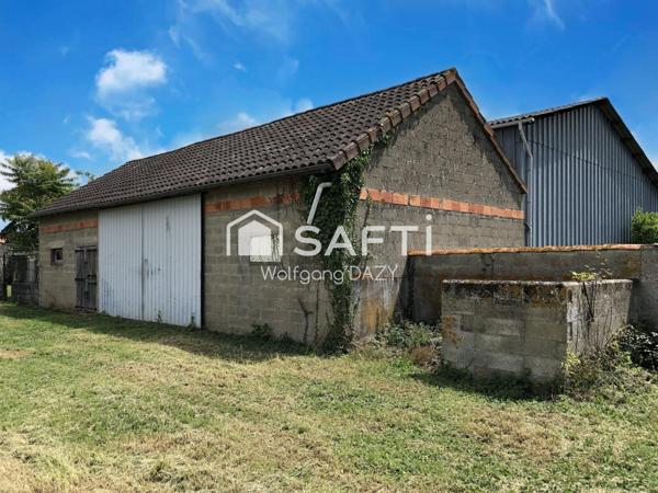 Terrain constructible et viabilisé