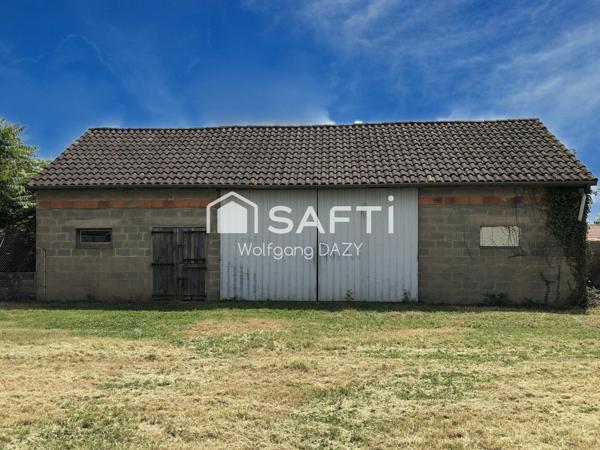 Terrain constructible et viabilisé