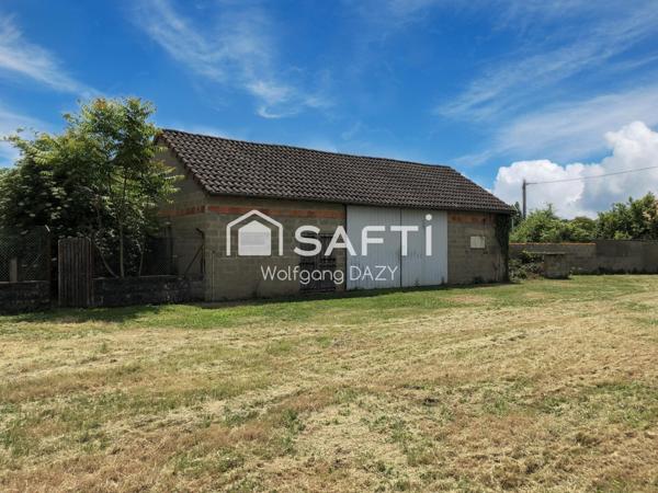 Terrain constructible et viabilisé