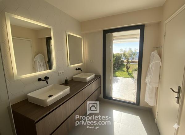 NICE MONT BORON Vue mer exceptionnelle, Appartement 3 pièces avec jardin