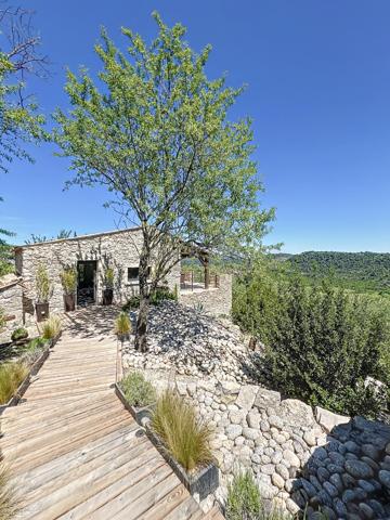 Sud Ardèche - Les Vans : Propriété avec Vue