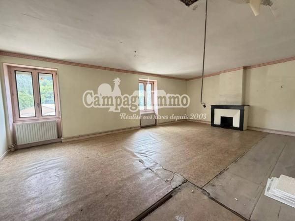 Appartement à rénover avec des combles