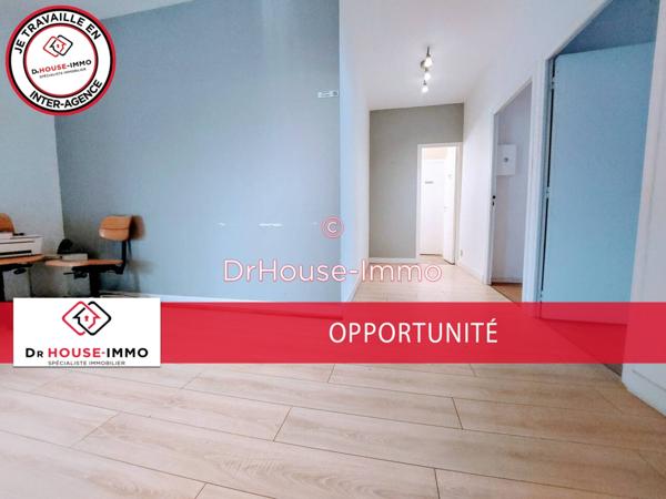 Bureau à vendre 3 pièces de 60 m²