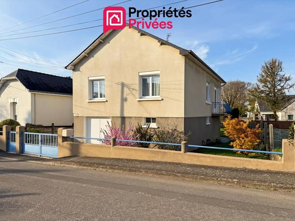 Châteaubriant - Maison de 71 m2, 2 chambres, terrain de 432m²