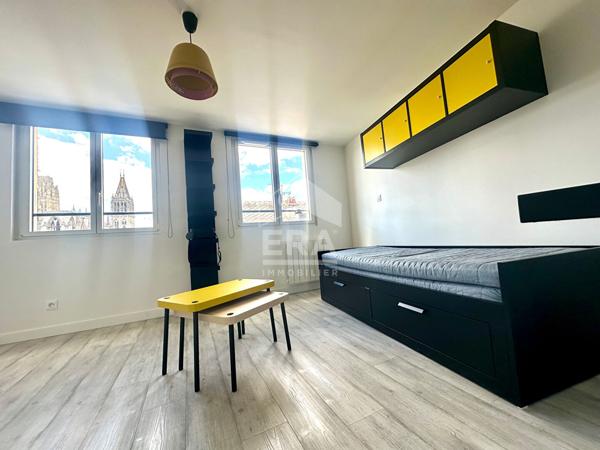Appartement Rouen 1 pièce(s) 22.70 m2 MEUBLE