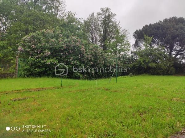 Terrain de 855 m²