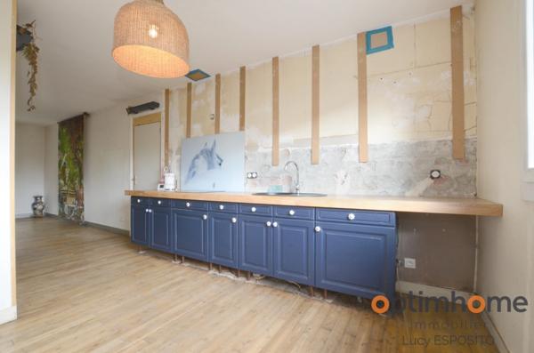 🏡Maison sous-sol à Chabanais, jardin clos habitable de suite 73.55m²