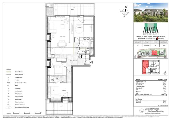 AVANT-PREMIÈRE ! Résidence ALVEA à Evian-les-Bains