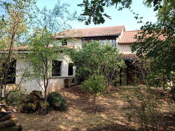 Maison spacieuse, gîte meublé, garage et piscine.