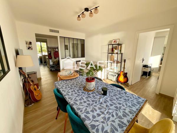 RARE - vue mer panoramique - 4 pièces Nice centre - quartier St Philippe