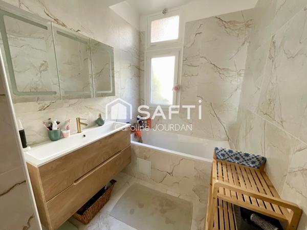 RARE - vue mer panoramique - 4 pièces Nice centre - quartier St Philippe