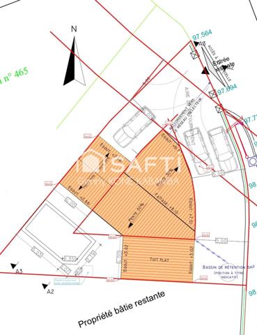 Joli terrain de 304 M2