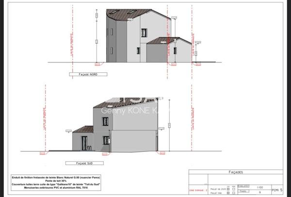 Joli terrain de 304 M2
