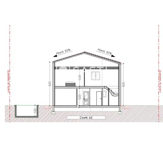 Joli terrain de 304 M2