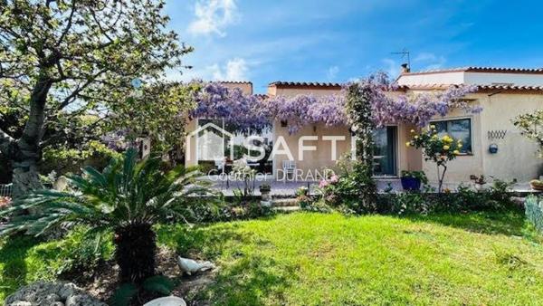 Mas Vermeil – PERPIGNAN  – Villa plain-pied – 4 pièces