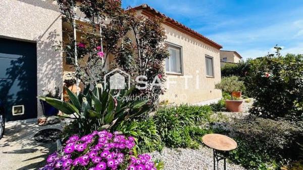 Mas Vermeil – PERPIGNAN  – Villa plain-pied – 4 pièces