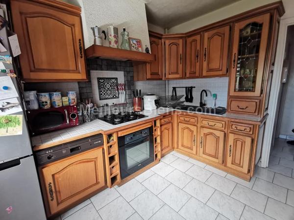 Maison 90 m2 Maubeuge, 3 chambres, garage, jardin et terrasse