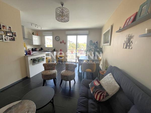 Haute-Indre, Appartement 2 pièces, balcon + stationnement sécurisé