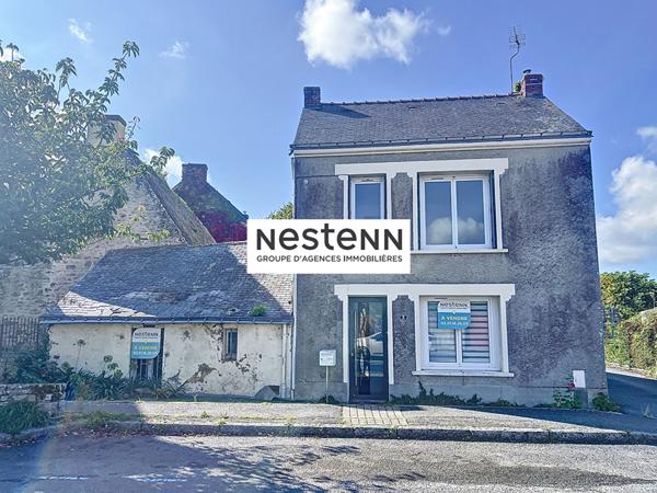 Maison 3 chambres, en pierre, bourg de Saint-Lyphard