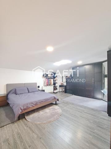 MULHOUSE – MAISON FAMILIALE AUX VOLUMES GÉNÉREUX !  169 m² habitables • 4 chambres • Double garage • 3 stationnements • Terrain 194 m²