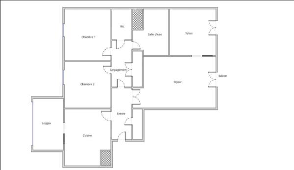 Appartement à vendre 4 pièces 66 m² Saint-Martin-d'Hères