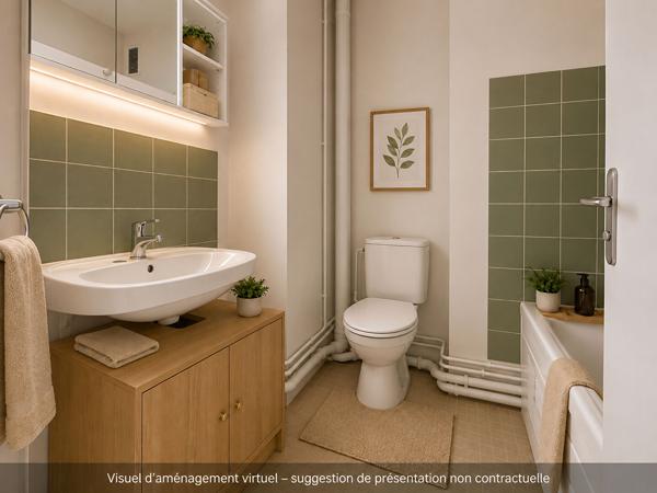 Appartement Amiens 2 pièce(s) 44.85 m2
