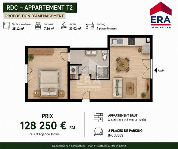 ANGRESSE  - CRÉEZ VOTRE FUTUR APPARTEMENT À VOTRE IMAGE !
