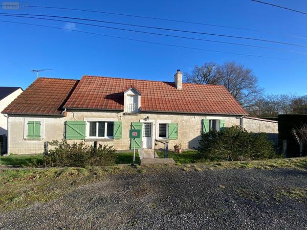 Maison à vendre à Paulnay dans l'Indre (36290), ref : 1051568