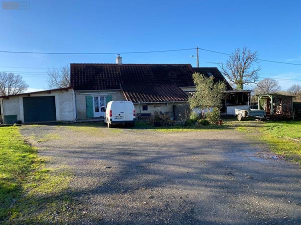 Maison à vendre à Paulnay dans l'Indre (36290), ref : 1051568