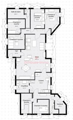 Maison à vendre 7 pièces de 155 m²