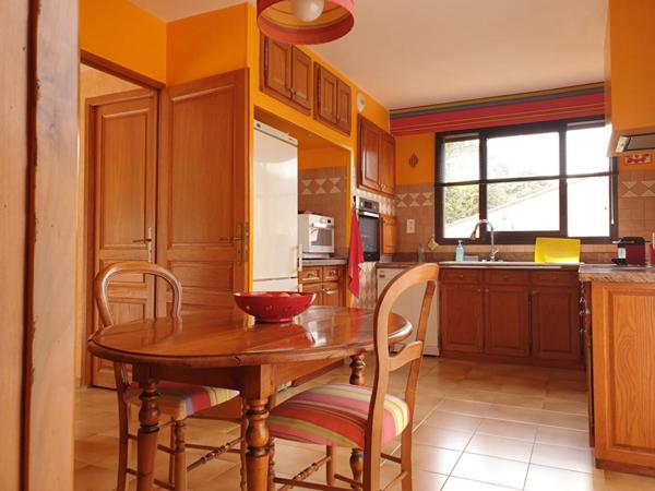 Un ensemble regroupant une maison d'architecte indépendante  avec grand garage, local professionnel et un locatif à Amélie les Bains