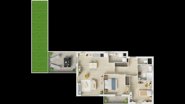 Appartement T3 neuf - 70.70 m² - GUILERS