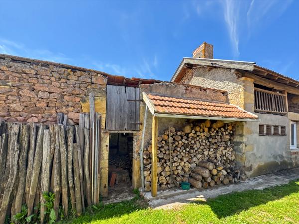 Maison à vendre LA CLAYETTE (71) 187m², 6 pièces, 3 chambres, dépendances, terrain 8751 m²