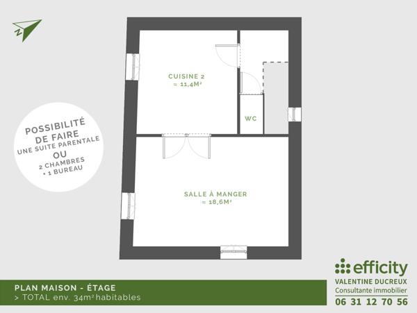 Maison 5 pièces - 102 m² Exclusivité