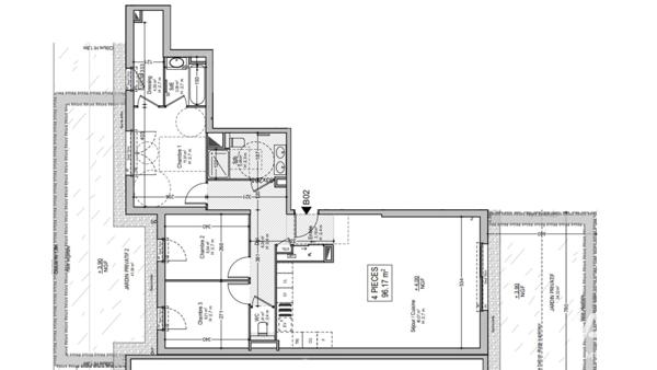 Appartement à vendre 4 pièces 96 m² Marseille 8
