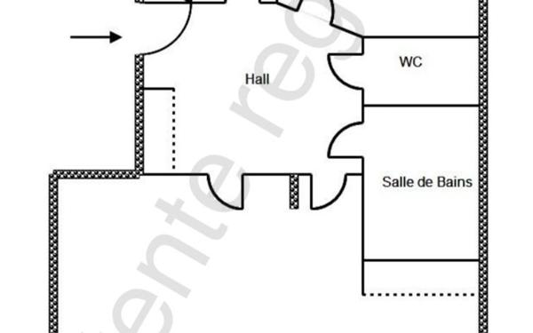 Appartement à vendre    3 pièces • 59 m2 Grasse