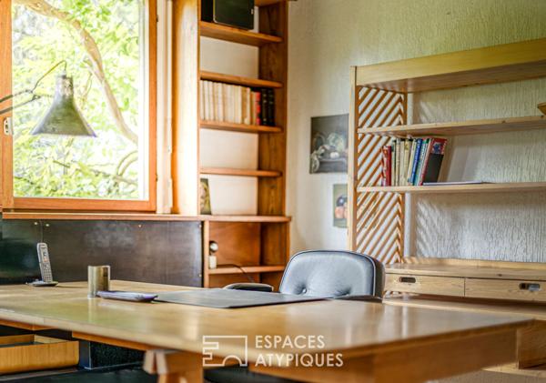 Maison d’architecte 1970 avec 5 chambres, joli jardin et garage à Amiens