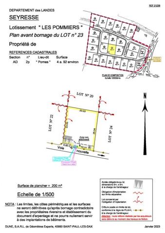 Terrain Constructible Seyresse 04 a 92 ca