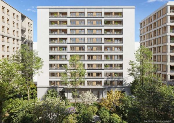 T3 60 m² de standing avec balcon 7m² vue dégagée 6e étage CONFLUENCE