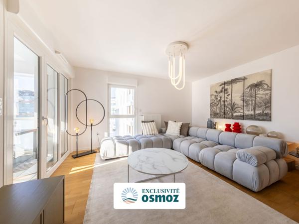 Appartement de standing type 4 avec 2 extérieurs & parking !