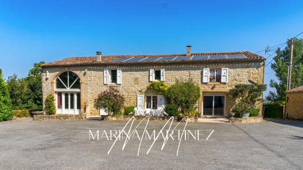Propriété de caractère de 362 m² habitables - plusieurs dépendances et près de 7 hectares - Proche Castelnaudary
