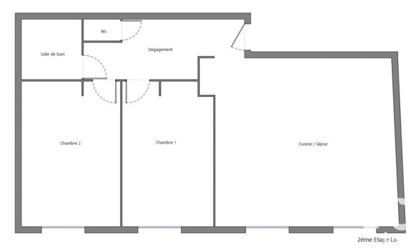 Appartement à vendre 3 pièces 68 m² Conflans-Sainte-Honorine