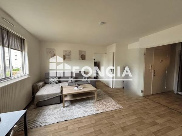 À vendre Appartement 2 pièces 49.53 m² - Vandœuvre-lès-nancy 54500