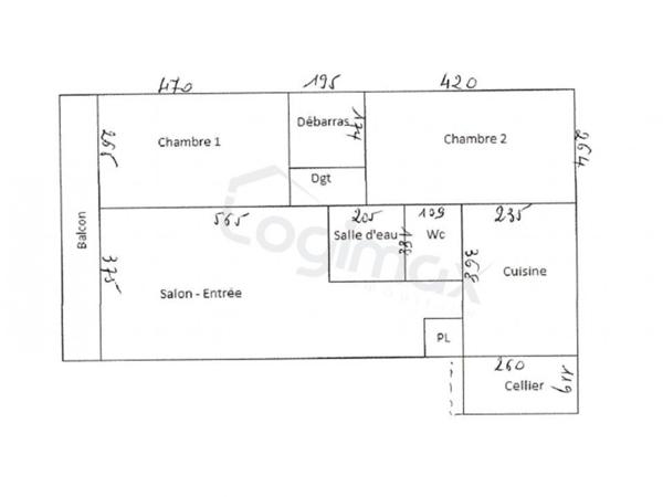 Vente appartement La rochelle, 73m² 3 pièces 238 350 avec balcon