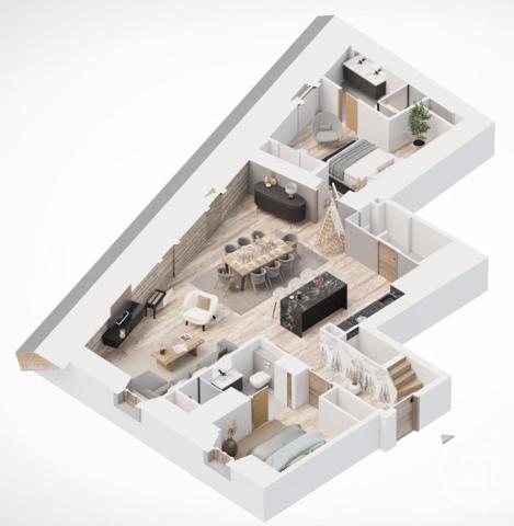 Appartement F5 à vendre  5 pièces - 140,29 m2 CHAMONIX MONT BLANC - 74