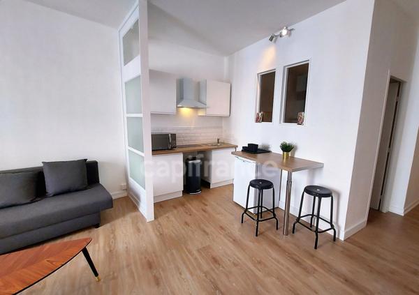 Dpt Gironde (33), à louer BORDEAUX Victoire appartement T2 de 44m² meublé