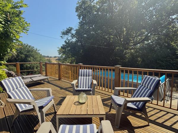 Castelsagrat (82400) TARN ET GARONNE CASTELSAGRAT Maison avec 3 chambres, près du village avec 1.9 hectares