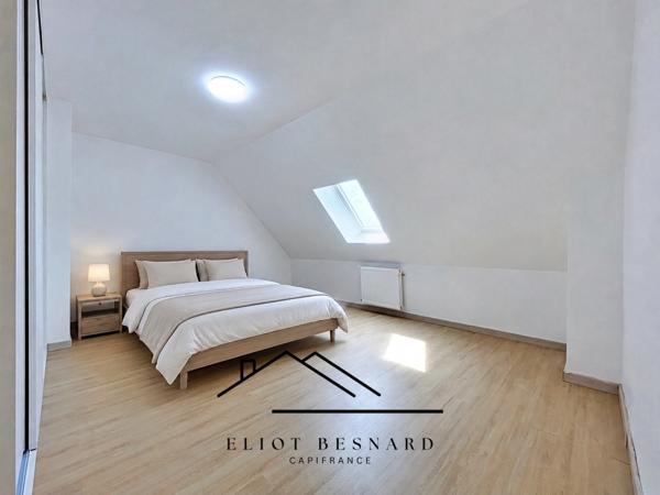 Aux portes de Caen, proche de Mondeville, belle maison familiale 200 m2, 6 chambres avec vie de plain-pied, au calme écoles et commerces à proximité