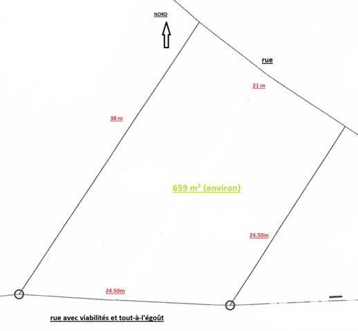 Terrain à vendre 659 m² Giat