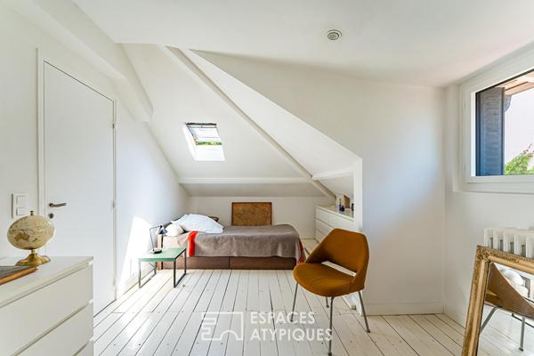Maison avec extension contemporaine et esprit loft au coeur du Domaine de la Marche